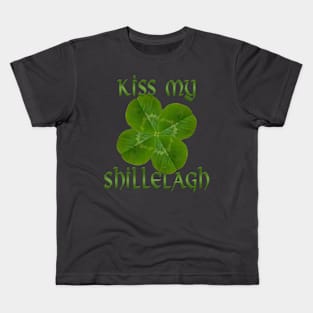 Kiss My Shillelagh Kids T-Shirt